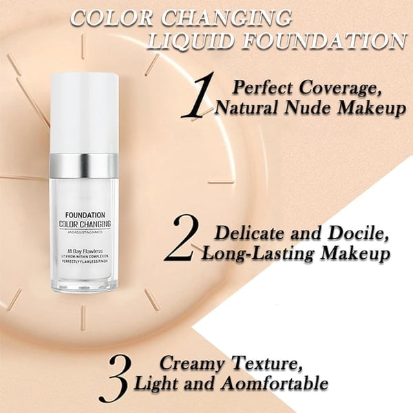 ??Colour Changing Mature Skin Foundation