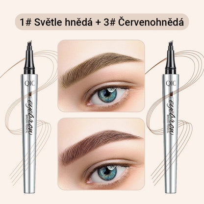 Večnamenski svinčnik za obrvi s 4 konicami (2 kosa) - spiiyle