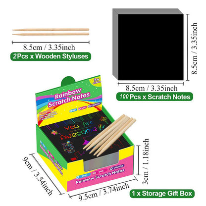 DIY ustvarjalni komplet za mavrične praskalke - spiiyle