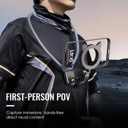 Magnetno držalo za telefon za vrat s funkcijo prostoročnega telefoniranja