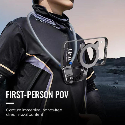 Magnetno držalo za telefon za vrat s funkcijo prostoročnega telefoniranja