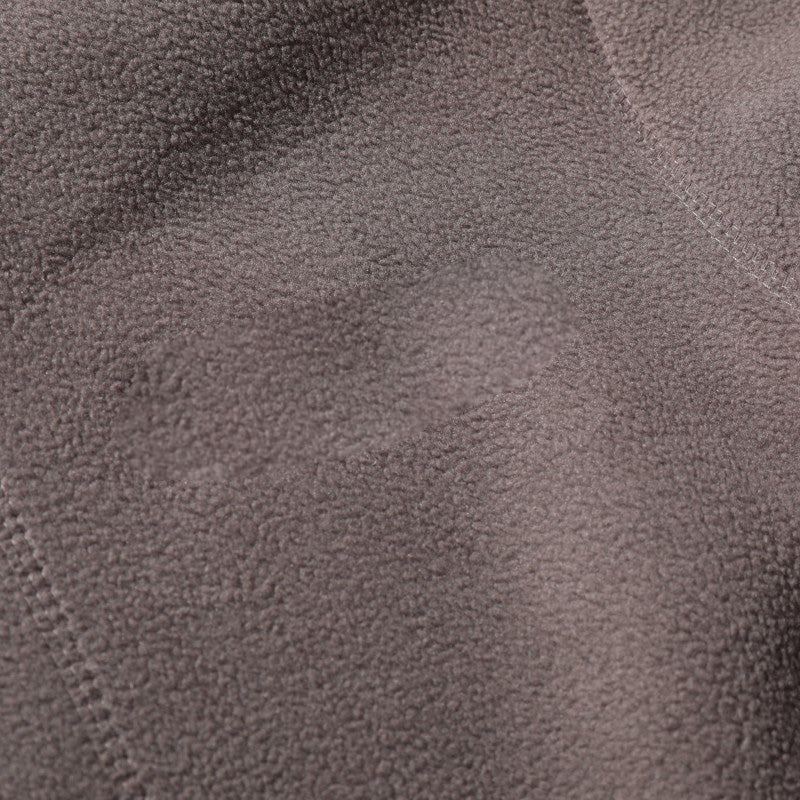 Moška dvostranska topla jakna s kapuco iz umetnega flisa