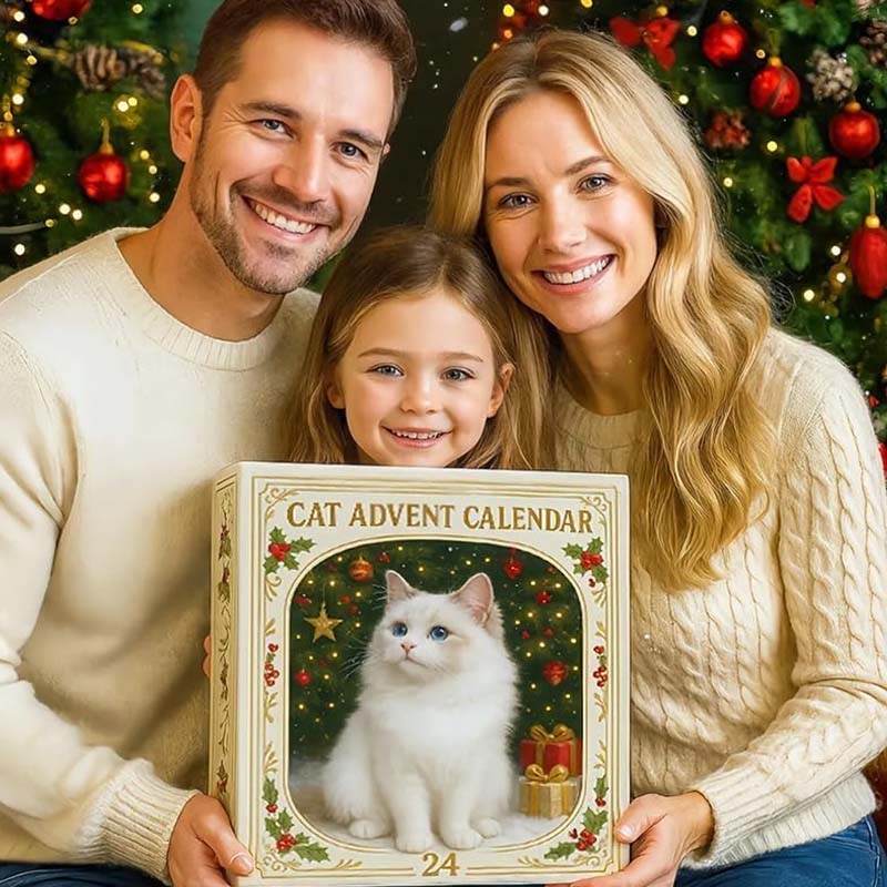 Adventni koledar za ljubitelje mačk 2025 - spiiyle