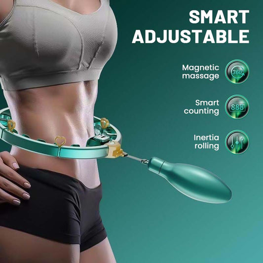 Pametni nastavljivi masažni obroč Hula Hoop