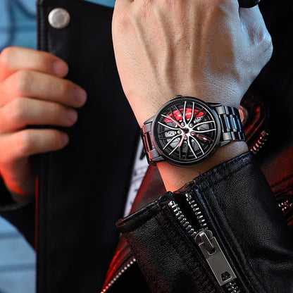 Darilna ura - popolnoma elegantna z dirkalnim volanom - kjer je čas dragocen